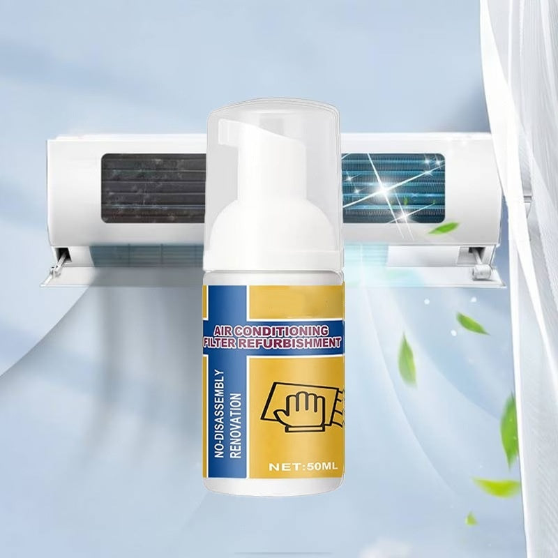 No-Disassembly AC & Fan Foam Cleaner