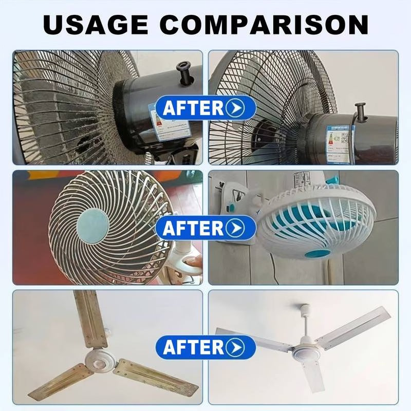 No-Disassembly AC & Fan Foam Cleaner