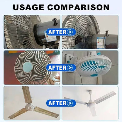No-Disassembly AC & Fan Foam Cleaner
