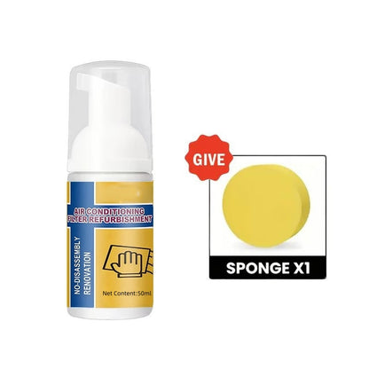 No-Disassembly AC & Fan Foam Cleaner