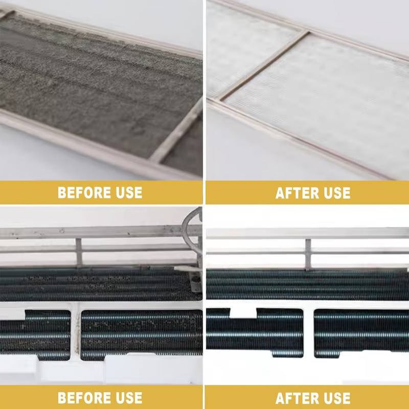 No-Disassembly AC & Fan Foam Cleaner