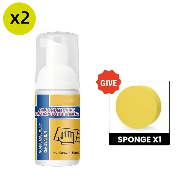 No-Disassembly AC & Fan Foam Cleaner