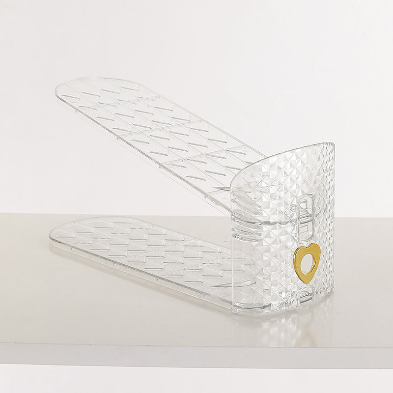 Adjustable Double-Layer Shoe Storage Rack