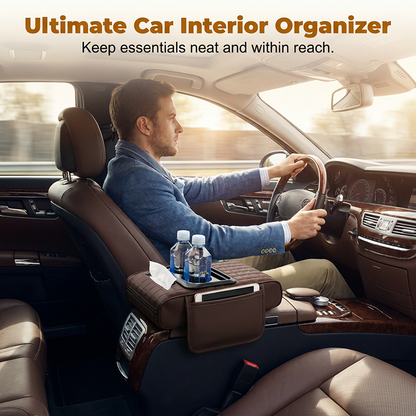 🚗🔥 Sold 10000+ ✅ Multifunctional Car Console Storage Box & Armrest 📦