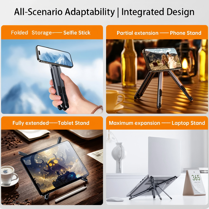 ⏳Limited-time 50% off⏰4-in-1 Multifunctional Magnetic Device Stand💻