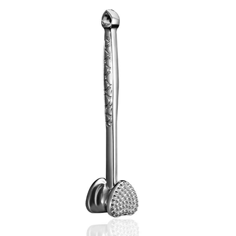 All-in-One Dual-Sided Mallet for Tenderizing Meat