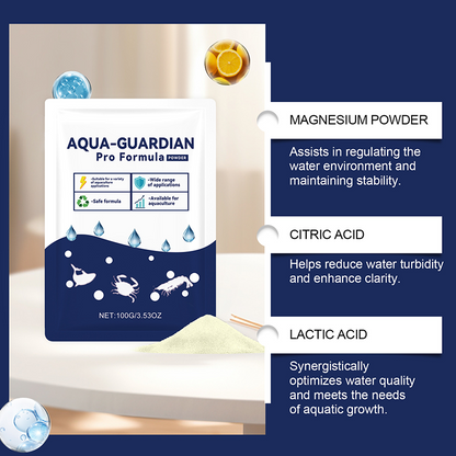 🛡️🔍 Aqua-Guardian Pro Clarifier – Advanced Formula, Non-Toxic, Removes Fine Particles & Organic Waste. Perfect for Koi Ponds, Fish Tanks & Water Gardens. 🐟💚💦