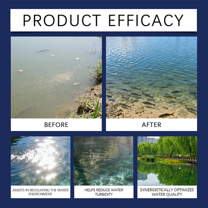 🛡️🔍 Aqua-Guardian Pro Clarifier – Advanced Formula, Non-Toxic, Removes Fine Particles & Organic Waste. Perfect for Koi Ponds, Fish Tanks & Water Gardens. 🐟💚💦