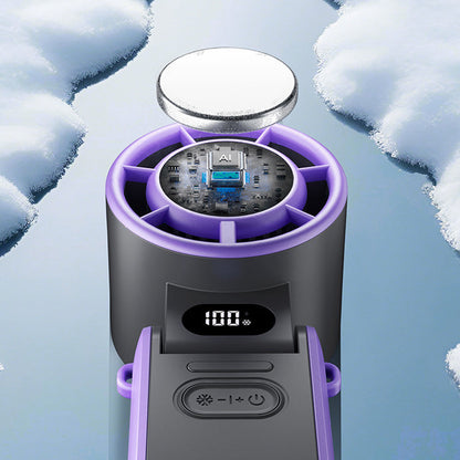 Portable 3-in-1 Cooling Fan with Digital Display