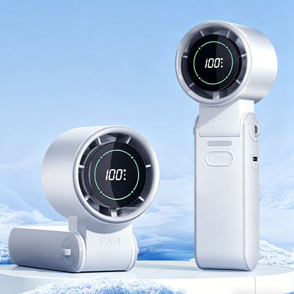 Portable 3-in-1 Cooling Fan with Digital Display