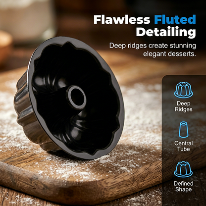 Carbon Steel Mini Pumpkin-Shaped Cake Mold