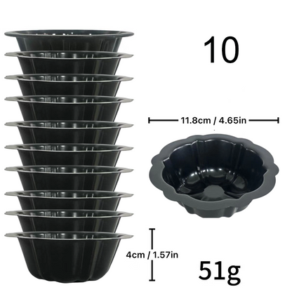 Carbon Steel Mini Pumpkin-Shaped Cake Mold