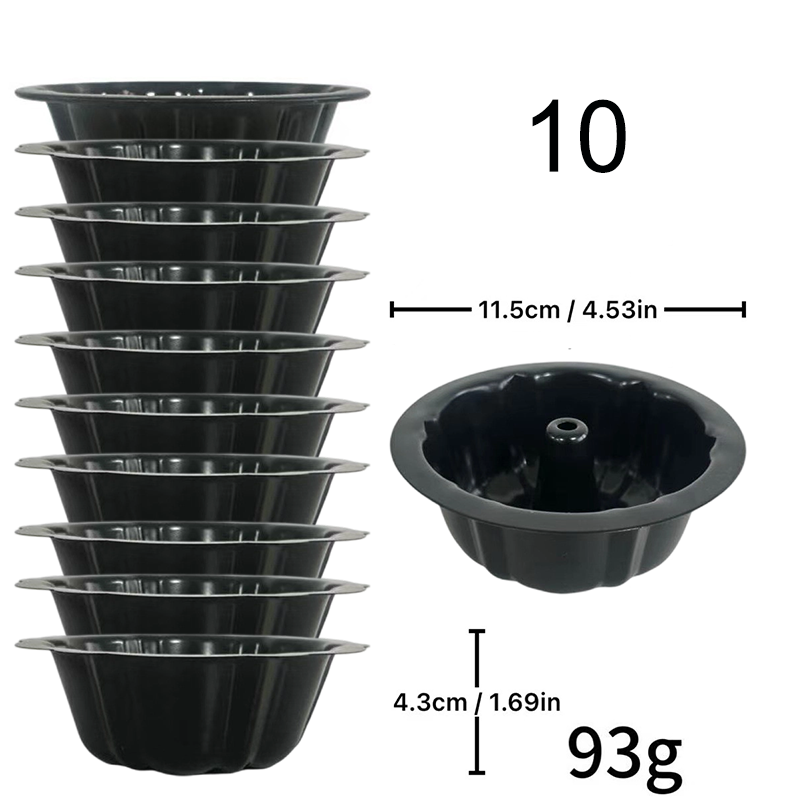 Carbon Steel Mini Pumpkin-Shaped Cake Mold
