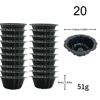 Carbon Steel Mini Pumpkin-Shaped Cake Mold