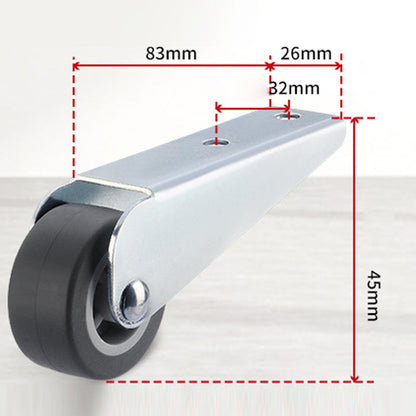 Smooth Quiet Directional Caster Wheel