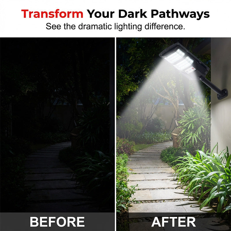 🏆LAST DAY SALE 50% OFF🔥Solar Powered Auto On/Off Street Light