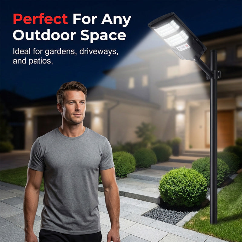 🏆LAST DAY SALE 50% OFF🔥Solar Powered Auto On/Off Street Light