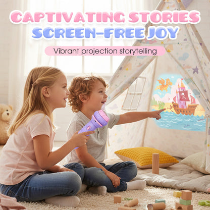 🔥LAST DAY SALE 49% OFF🎁 Early Education Projector Torch for Kids
