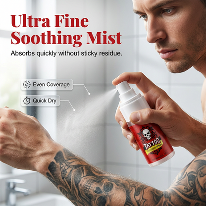 🎨 50% OFF | Tattoo Aftercare Moisturizing Spray 💧 Hydrating Mist for Vibrant & Healthy Ink