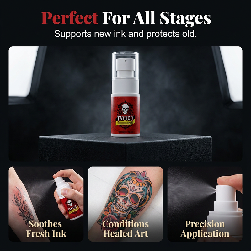 🎨 50% OFF | Tattoo Aftercare Moisturizing Spray 💧 Hydrating Mist for Vibrant & Healthy Ink