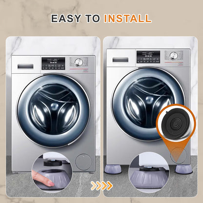 🔧 LIMITED-TIME 50% OFF! ✨ Washing Machine Support Base – Reduces Vibration, Prevents Movement, Stabilizes 🛡️