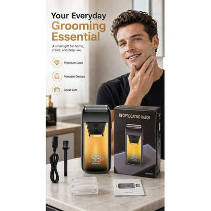 Mini Portable Electric Shaver with LED Display