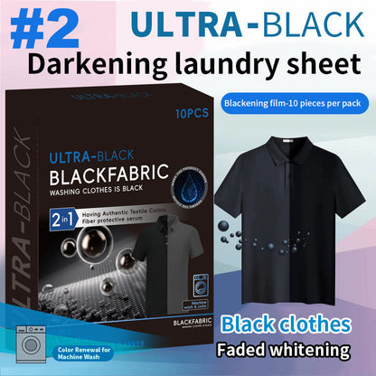 🥳 2026 BEST-SELLER 🥳 💞 50,000+ SOLD! ⏳ ✨Ultra-Black Clothing Blackening Sheets