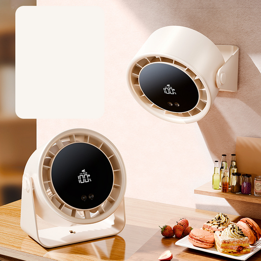 Rechargeable USB Desk Fan for Bedroom