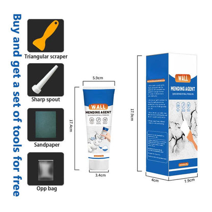 🏆LAST DAY SALE 50% OFF🔥Quick-Dry Wall Repair Cream