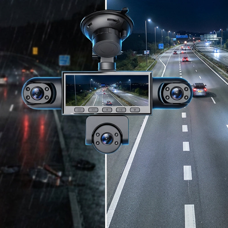 📹1080P Multi-Channel Dash Cam with Night Vision & Parking Monitor🚗