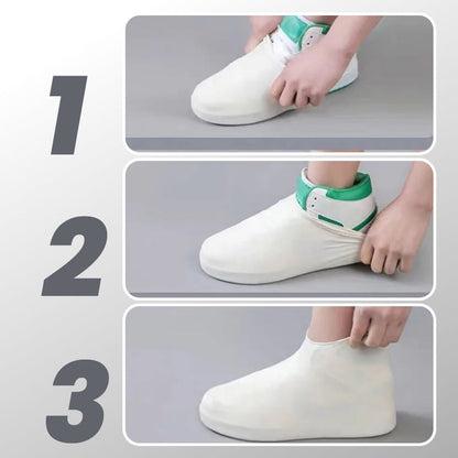 🌧️  Reusable Waterproof Non-Slip Shoe Covers