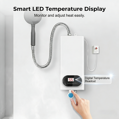 Compact & Safe Instant Electric Water Heater