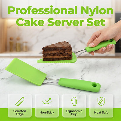 Versatile Nylon Cake Spatula Set
