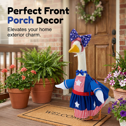Festive Porch Goose Outfit