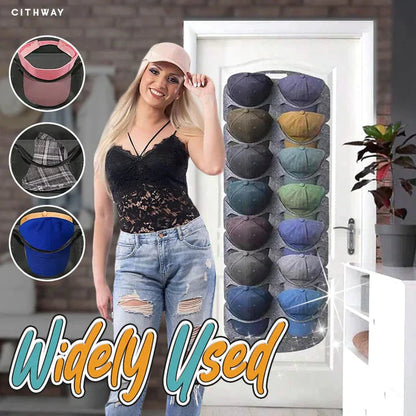 🔥Limited Time 50% OFF!!🔥Hanging hat holder with multiple pockets