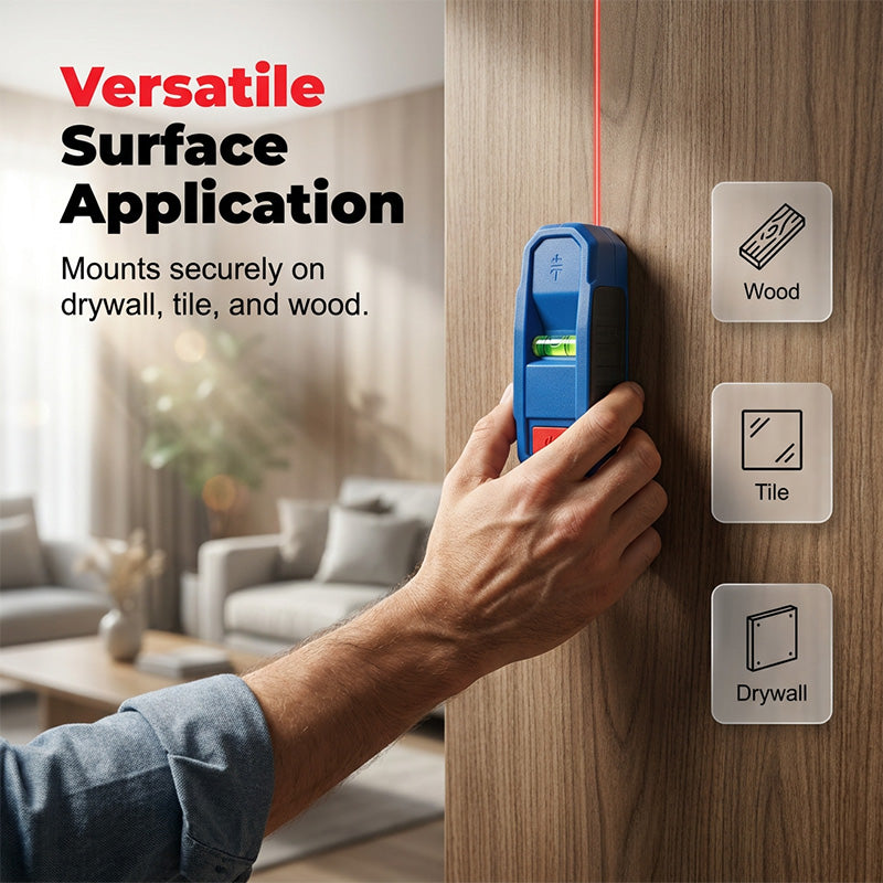 3-in-1 Magnetic Laser Level & Stud Finder