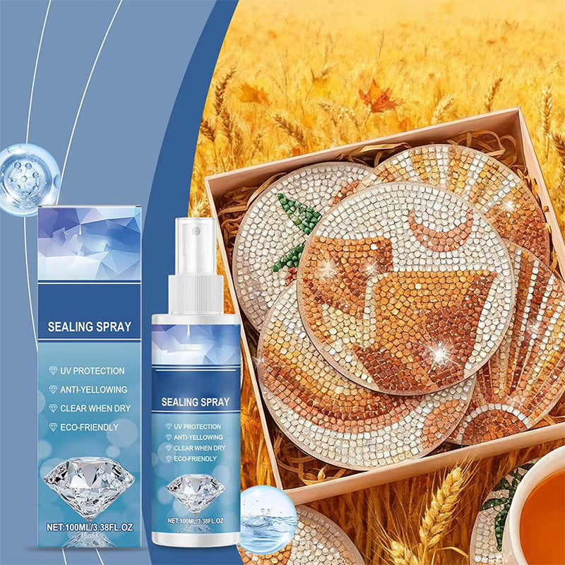 💎✨ Diamond art sealer – locks beads, glossy finish, dries fast & lasts.