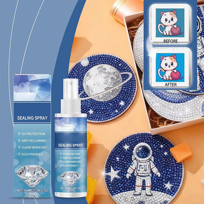 💎✨ Diamond art sealer – locks beads, glossy finish, dries fast & lasts.