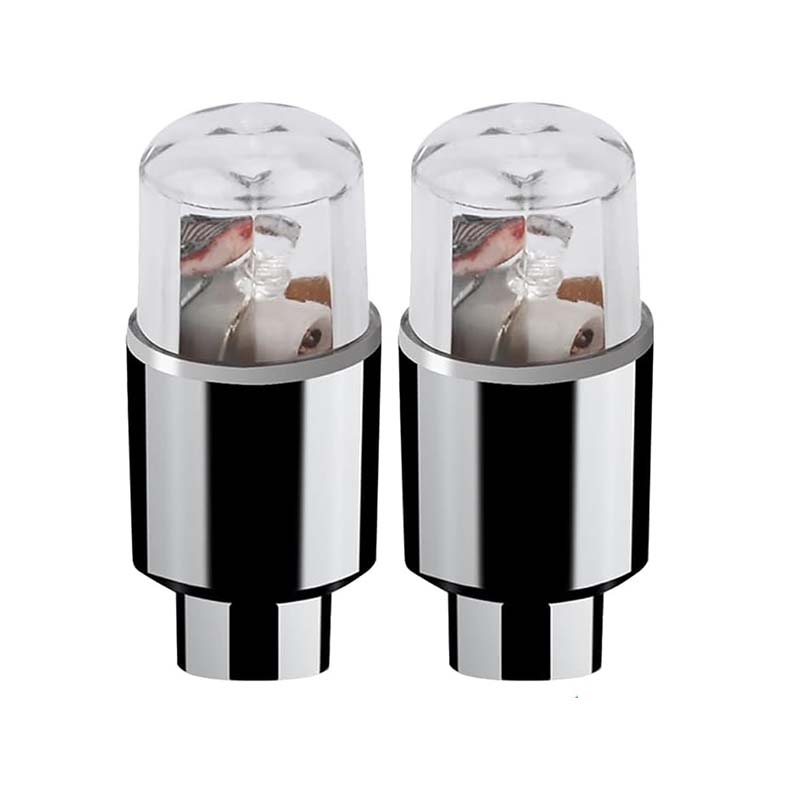LED Valve Cap Lights for Cars & Motorcycles