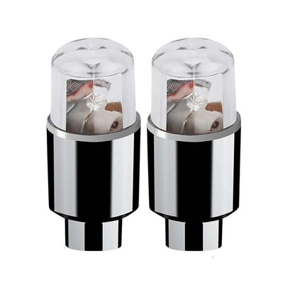 LED Valve Cap Lights for Cars & Motorcycles