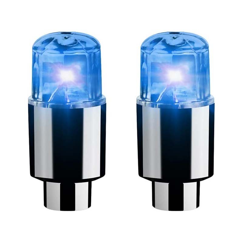 LED Valve Cap Lights for Cars & Motorcycles