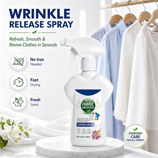 🥳2026 HOT SALE🥳💞50K+ SOLD!👔❤️‍🔥 50% OFF!Instant Wrinkle Release Fabric Spray
