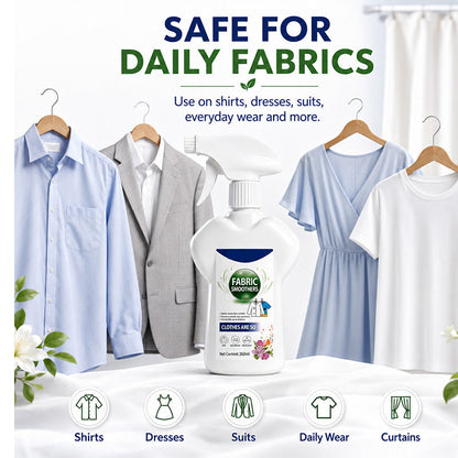 🥳2026 HOT SALE🥳💞50K+ SOLD!👔❤️‍🔥 50% OFF!Instant Wrinkle Release Fabric Spray