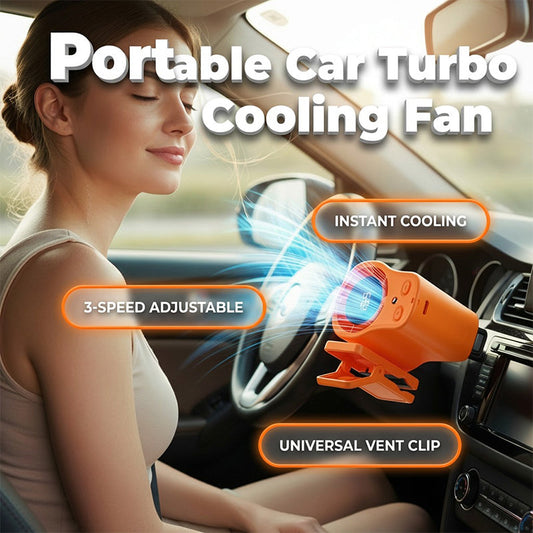🌀Summer Hot Sale 🚙Hands-Free Personal Cooling Fan with LED Display❄️🌬️