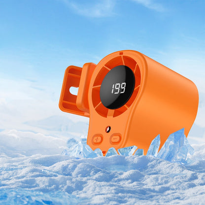 🌀Summer Hot Sale - ONLY ￡11.99!!💨50K+ SOLD!🚙Hands-Free Personal Cooling Fan with LED Display❄️🌬️