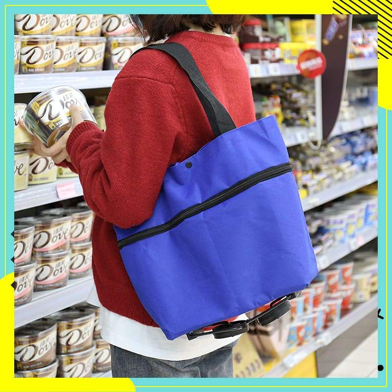 🛢️ 2026 Sale — Over 31,000 Sold! 2-in-1 Foldable Shopping Cart