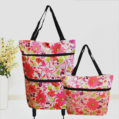 🛢️ 2026 Sale — Over 31,000 Sold! 2-in-1 Foldable Shopping Cart