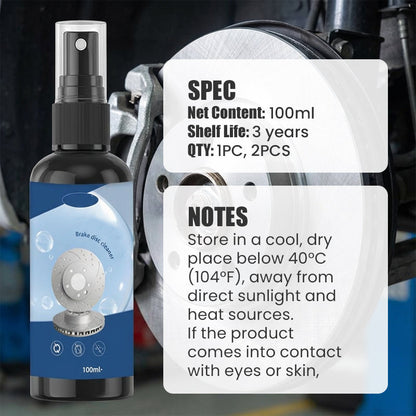 Brake Disc Cleaner Spray for Noise Reduction