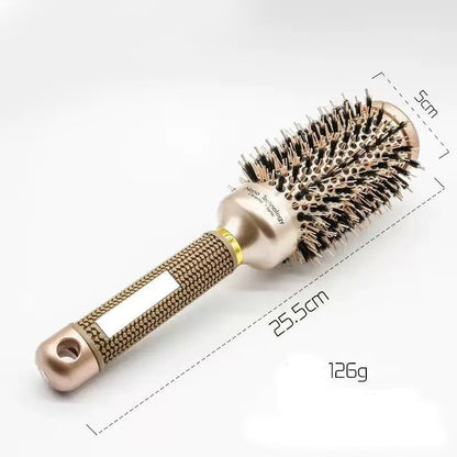 🏆 Last Day Special Price $19.99! 💇Professional Volumizing Round Hair Brush – Vented Barrel, Ergonomic Grip, Salon Results ✨