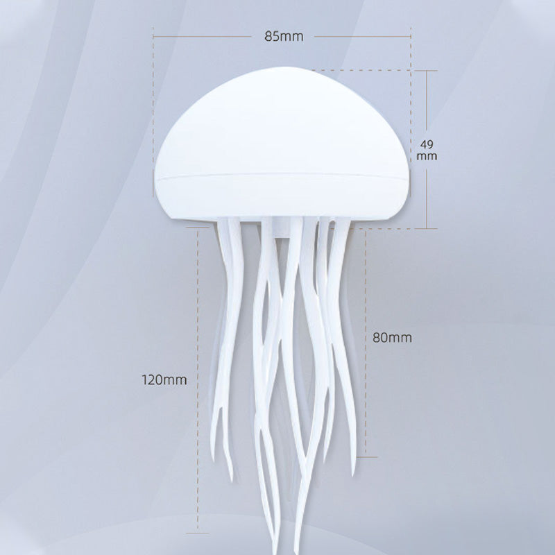 Sound-Controlled Gradient Jellyfish Lamp with Dancing Tentacles